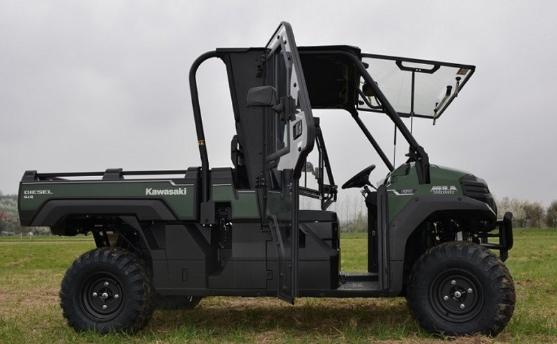 Kawasaki Mule Pro-FX/DX Full Hard Cab Enclosure by DFK 5710