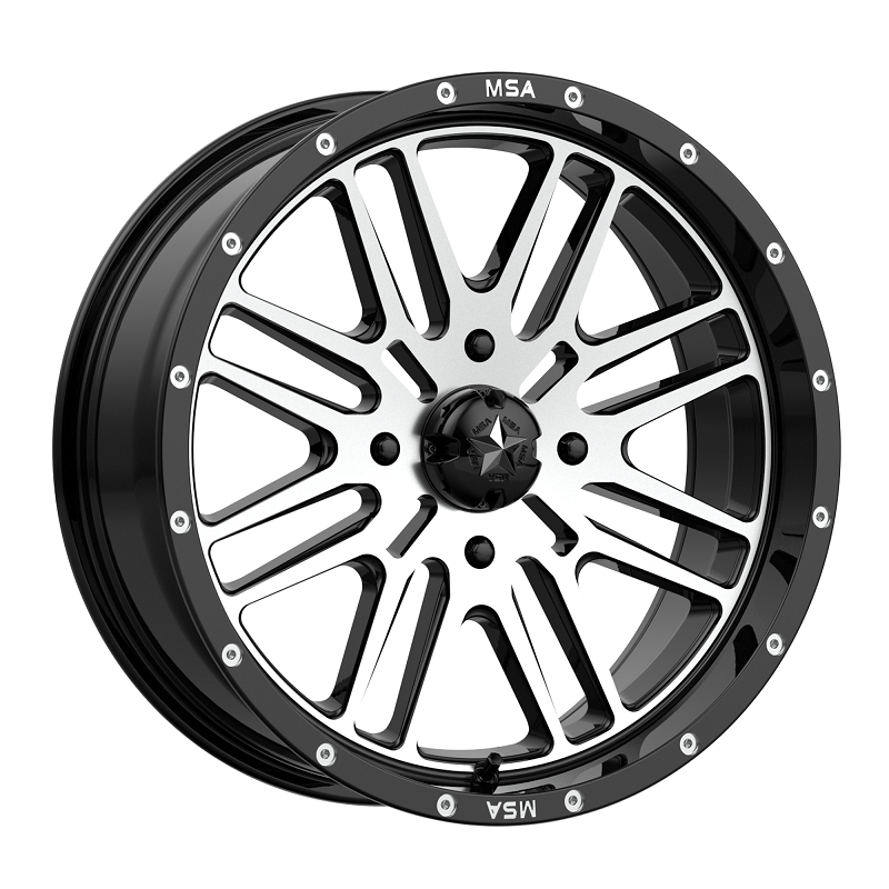 Kawasaki Mule M38 Brute Wheels by MSA - M38-047-XX-EKO