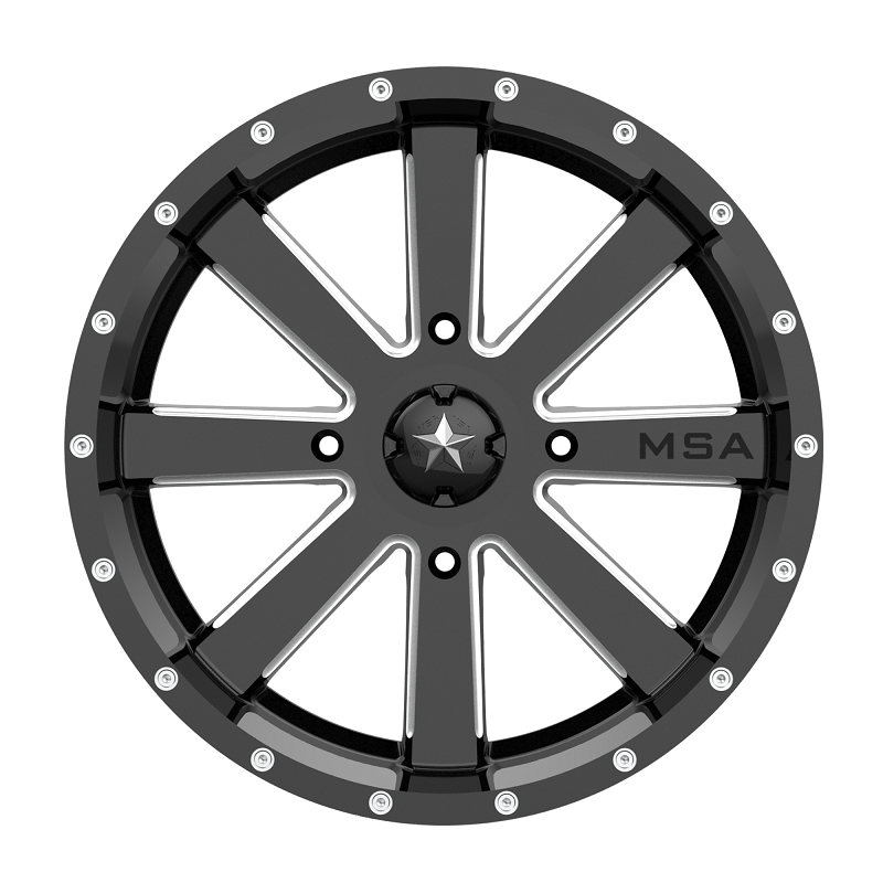 Kawasaki Mule M34 Flash Wheels by MSA - M34-01873-XX-EKO