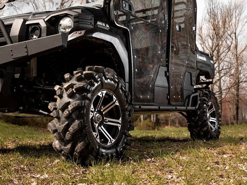 Kawasaki Mule Pro-FXT Heavy-Duty Nerf Bars by Super ATV - NB04-001-00