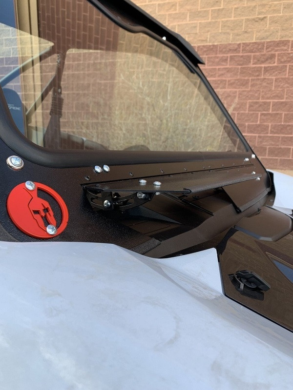 Kawasaki Teryx Front Glass Windshield by Dirt Warrior KTKRX1000-F-G-W