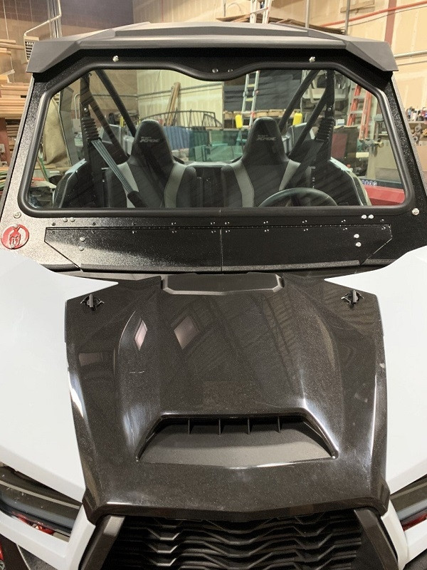 Kawasaki Teryx Front Glass Windshield by Dirt Warrior KTKRX1000-F-G-W