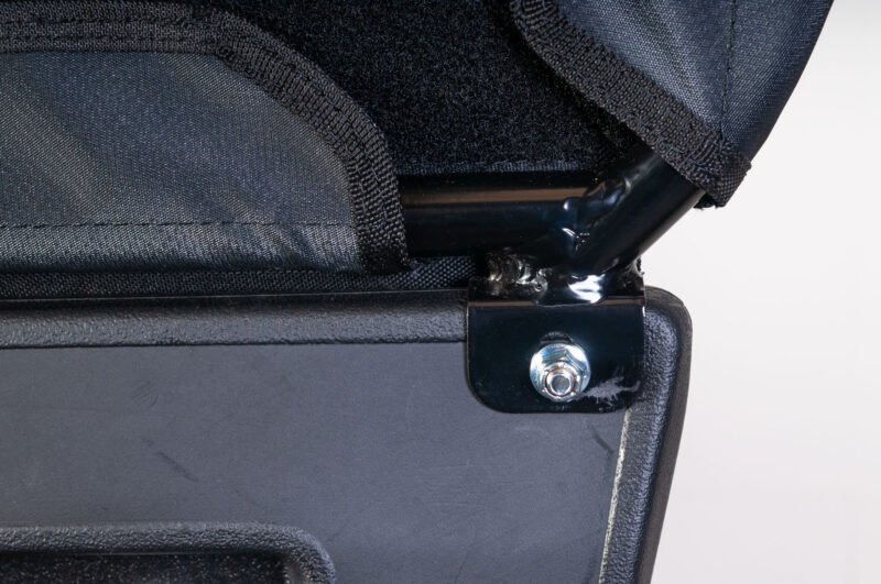 Kawasaki Mule Pro FX/FXT Framed 1/2 Upper Door Kit by Seizmik - 52