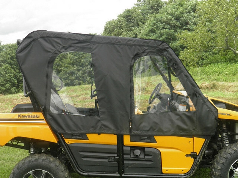 Kawasaki Teryx 4 Soft Door/Rear Window Combo by 3 Star Industries