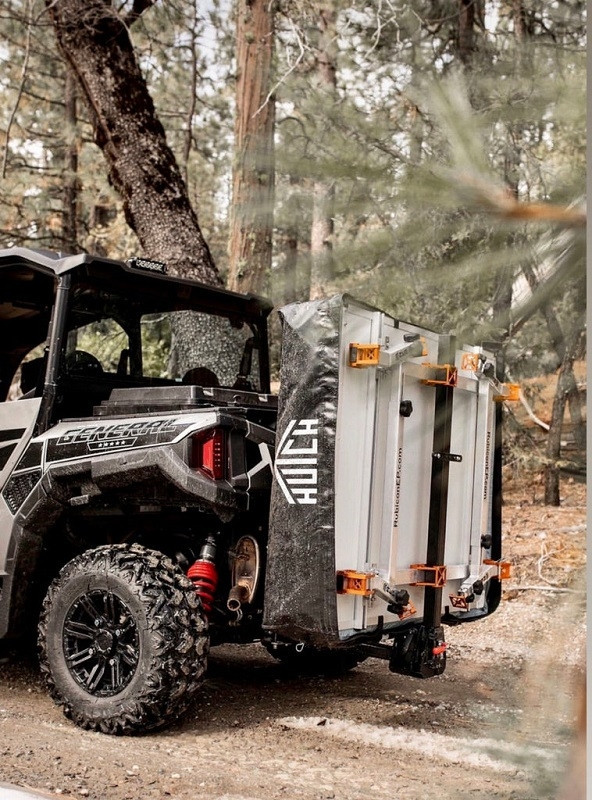Kawasaki Mule / Teryx Hitch Tent Carrier by Hutch Tents