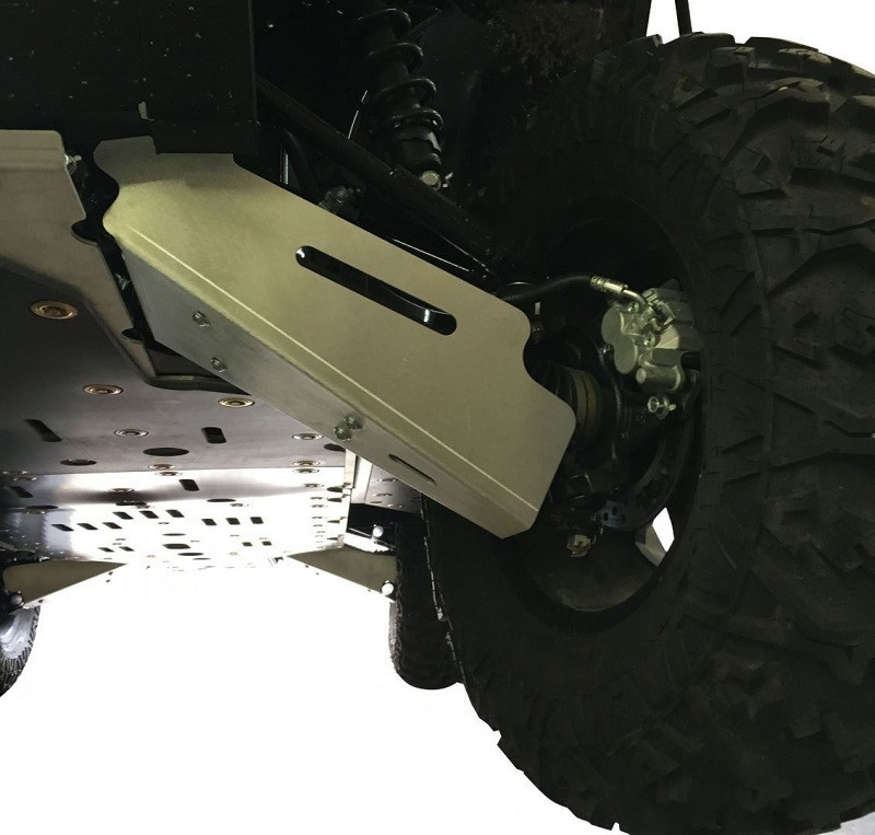Kawasaki Mule Pro FX 10-Piece Complete Aluminum Or UHMW Skid Plate