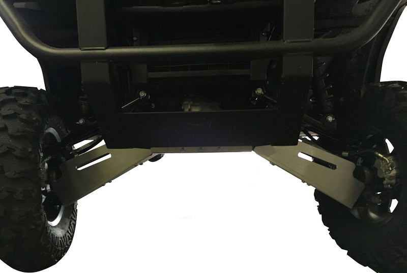 Kawasaki Mule Pro FX 10-Piece Complete Aluminum Or UHMW Skid Plate