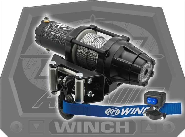 Kawasaki Mule /Teryx 2500lbs Assault Winch by KFI - AM-25-EKO
