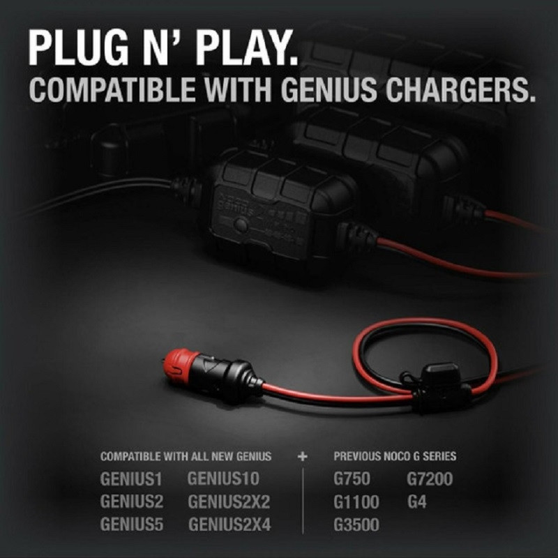 Kawasaki Teryx & Mule GC003 X-Connect 12V Male Plug by Noco Genius