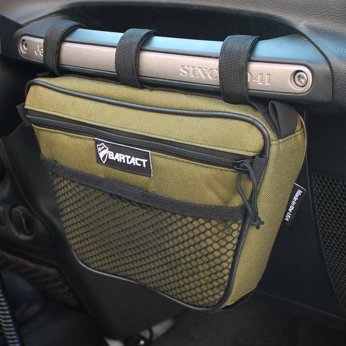 Kawasaki Mule / Teryx Grab Handle Dash Storage Bag by Bartact