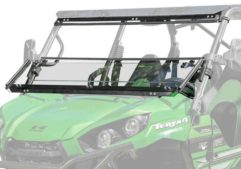 SafariZektor3身長153-163cm 定価9.9万円 Kawasaki Teryx 3-In-1 Windshield by SuperATV - WS-K-TRX4-3N1-70