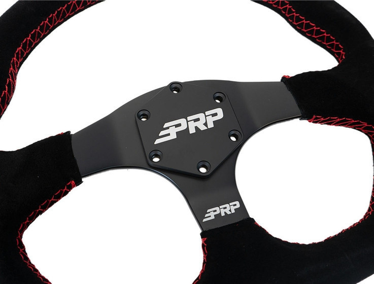 Kawasaki Mule / Teryx Comp-R Steering Wheel (Suede) by PRP Seats