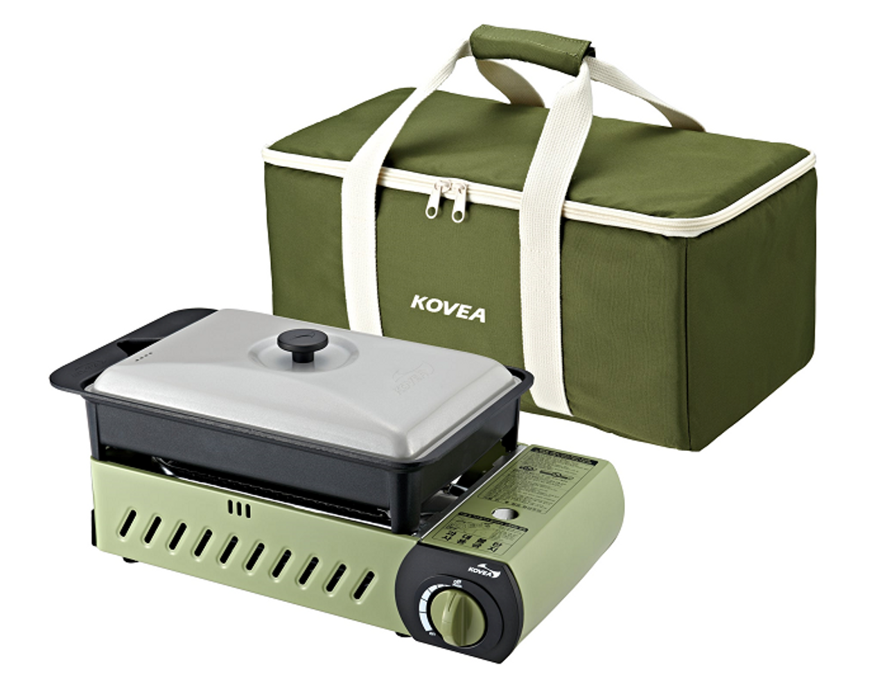 KOVEA X-ON Mini Gas Stove Burner (KGR-2007) Portable Camping Box
