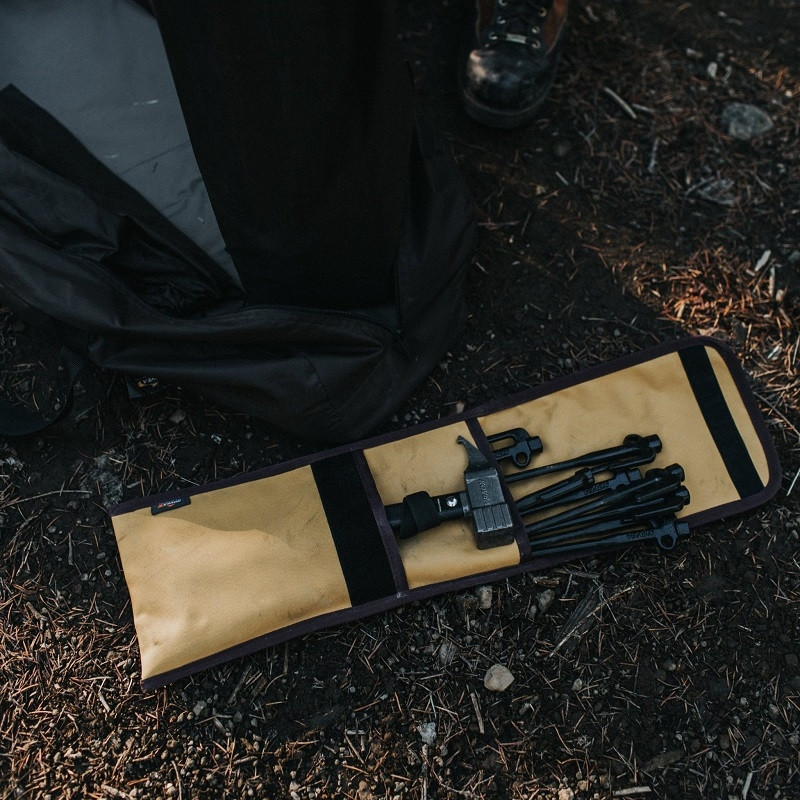 Kawasaki Mule / Ridge / Teryx Recta Tarp Black Set (L) by Kovea