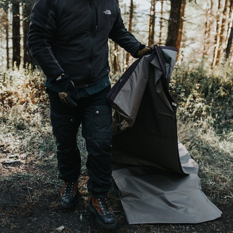 Kawasaki Mule / Ridge / Teryx Recta Tarp Black Set (L) by Kovea