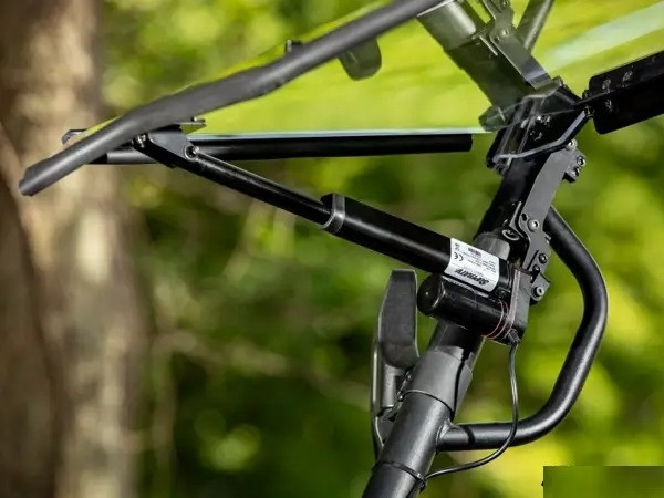 Kawasaki Teryx Max Drive Power Flip Windshield by SuperATV - PFWS