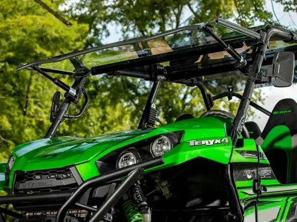 Kawasaki Teryx Max Drive Power Flip Windshield by SuperATV - PFWS