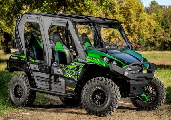 Kawasaki Teryx Primal Soft Cab Enclosure Upper Doors by SuperATV