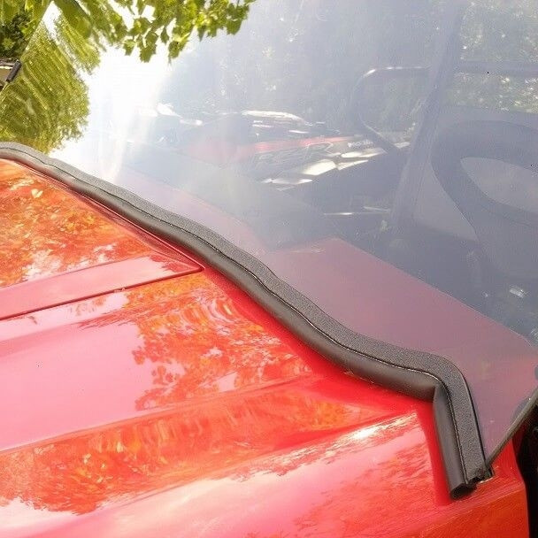 Kawasaki Mule Pro Full Front Windshield by Dot Weld DOTKMPFXF