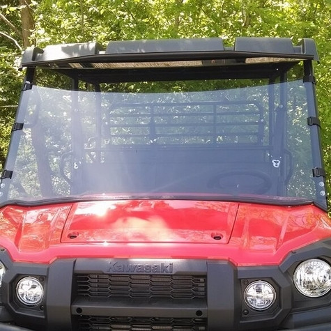 Kawasaki Mule Pro Full Front Windshield by Dot Weld - DOT-KMPFX-F