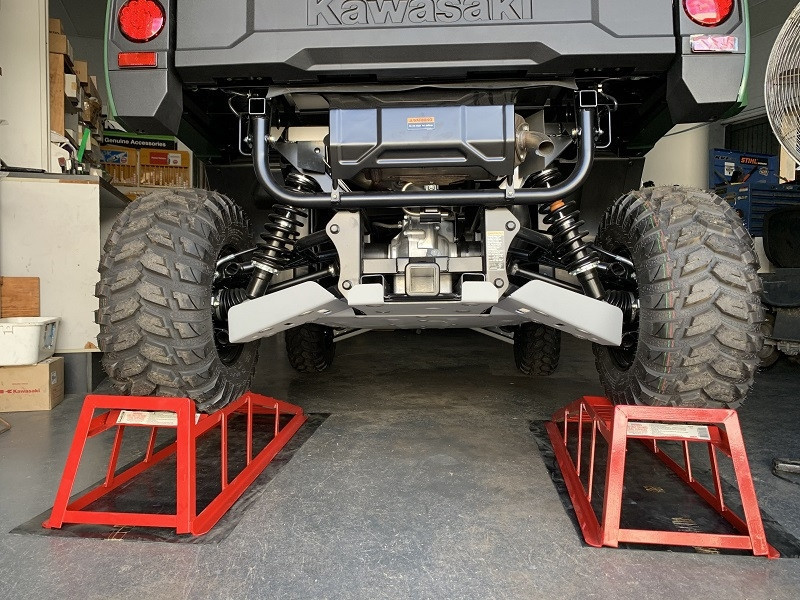 Kawasaki Mule Pro-MX Rear A-Arm Guards by Rival Powersports