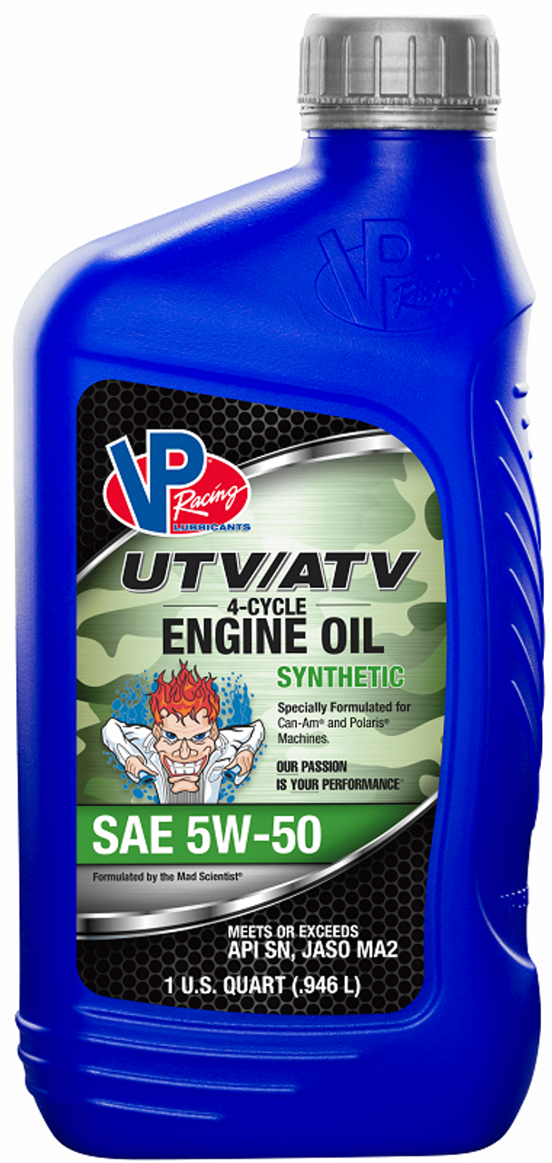 Kawasaki Mule/Teryx/KRX SAE 5W50 4-Cycle Full Synthetic Engine Oil