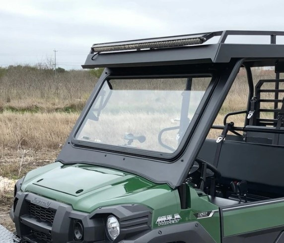 Kawasaki Mule Pro FX / FXT Tip Out Windshield by Fortress - 42020602