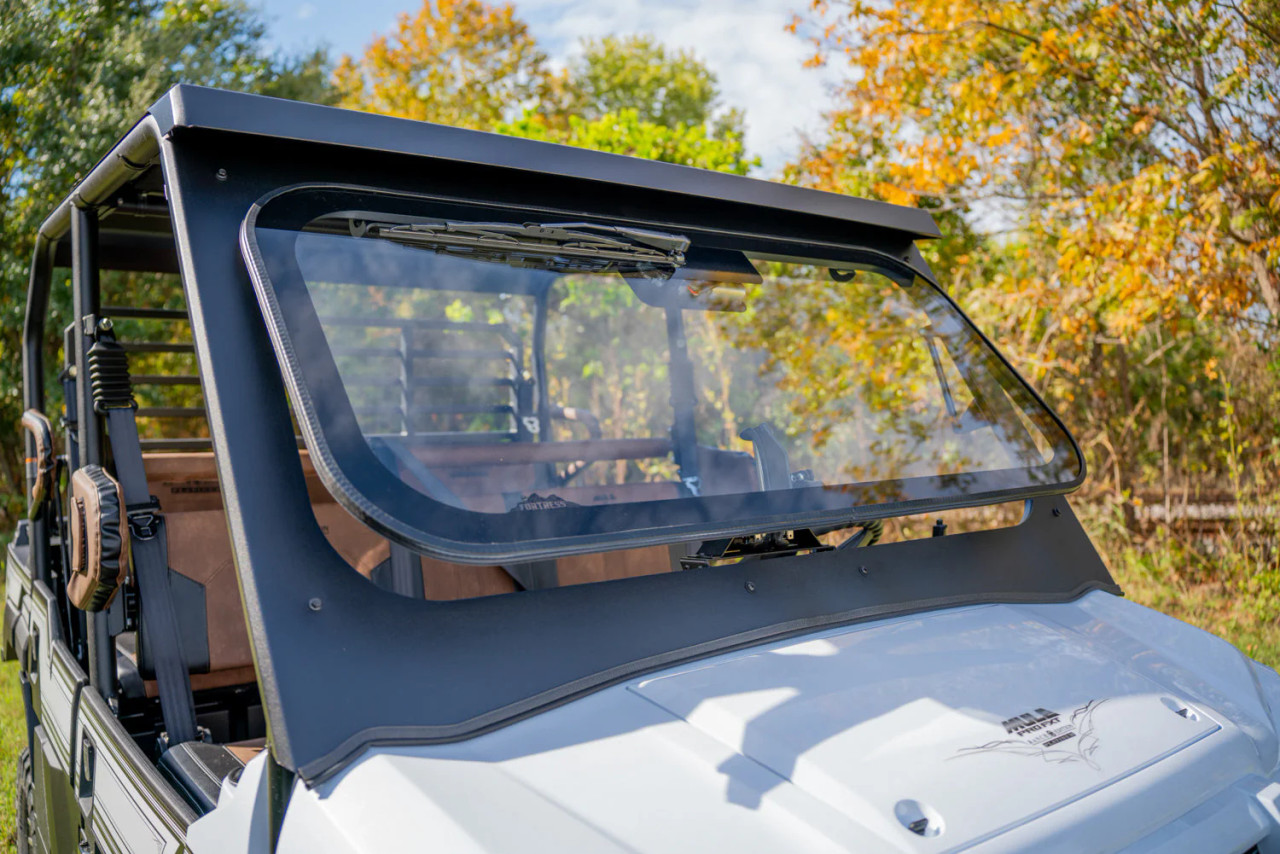 Kawasaki Mule Pro FX / FXT Tip Out Windshield by Fortress - 42020602