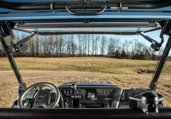 Kawasaki Mule Pro Maxdrive Power Flip Windshield by SuperATV
