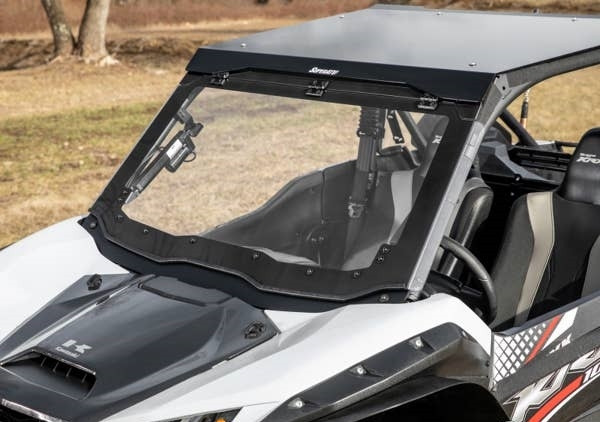 Kawasaki Teryx KRX 1000 Maxdrive Power Flip Windshield by SuperATV
