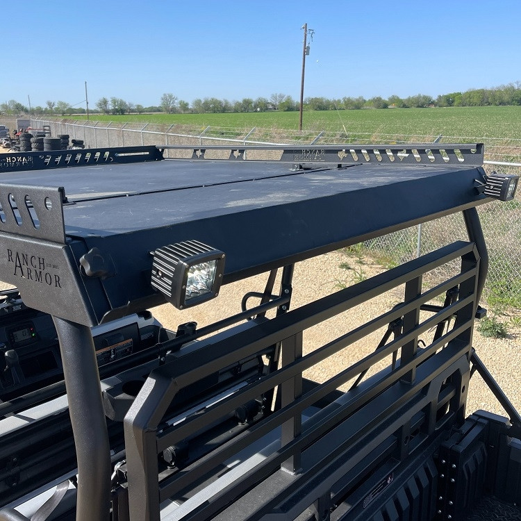 Kawasaki Mule Pro-FXT Metal Top with Dump Door by Ranch Armor
