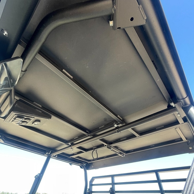 Kawasaki Mule Pro-FXT Metal Top with Dump Door by Ranch Armor