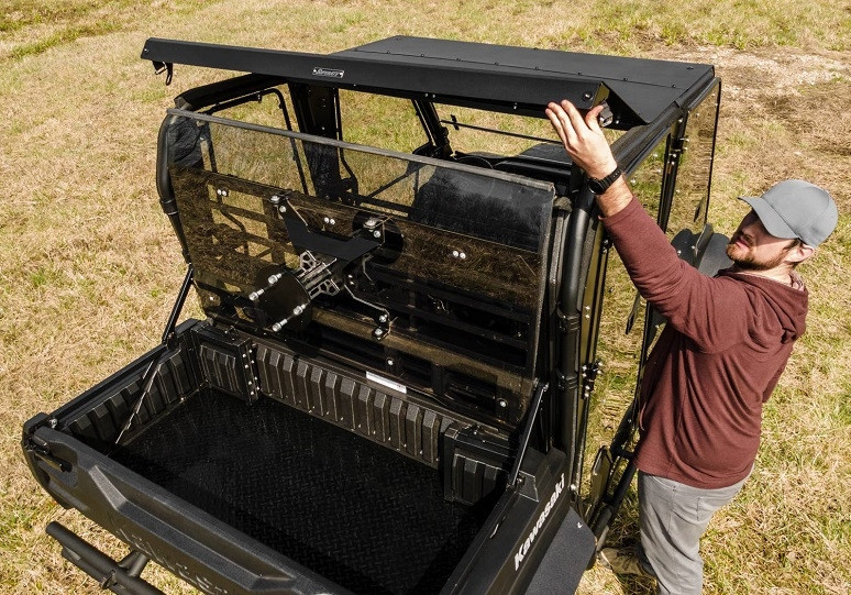 Kawasaki Mule Pro Aluminum Roof by SuperATV - ROOF-K-MFXT-01