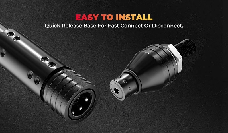 Kawasaki Mule/KRX/Teryx LED Whip Lights (5FT & RGB - 2Pcs) by