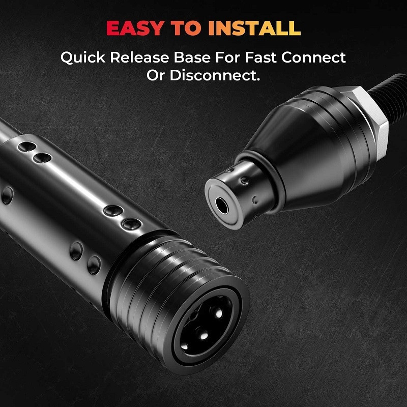 Kawasaki Mule/KRX/Teryx LED Whip Lights (5FT & RGB - 2Pcs) by