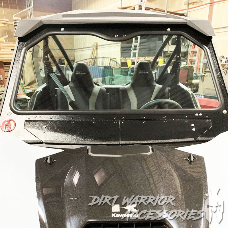 Kawasaki Teryx KRX 1000 Front Windshield by Dirt Warrior