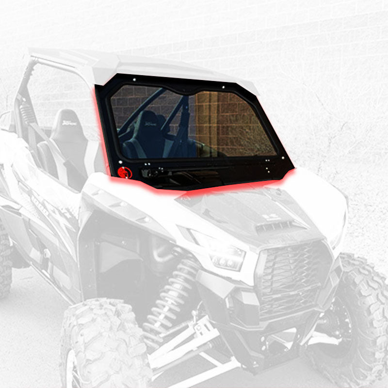 Kawasaki Teryx KRX 1000 Front Windshield by Dirt Warrior