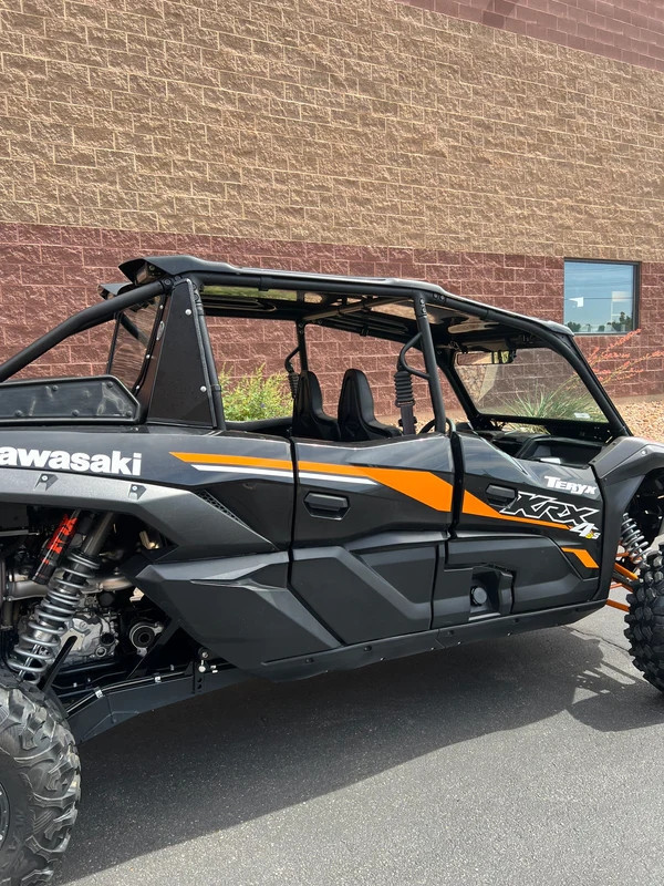 Kawasaki KRX 1000 Rear Glass Windshield by Dirt Warriors