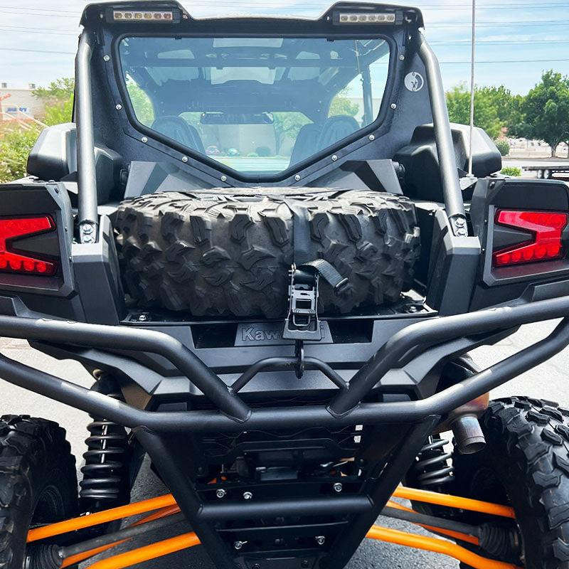 Kawasaki Teryx KRX 1000 Rear Windshield by Dirt Warrior