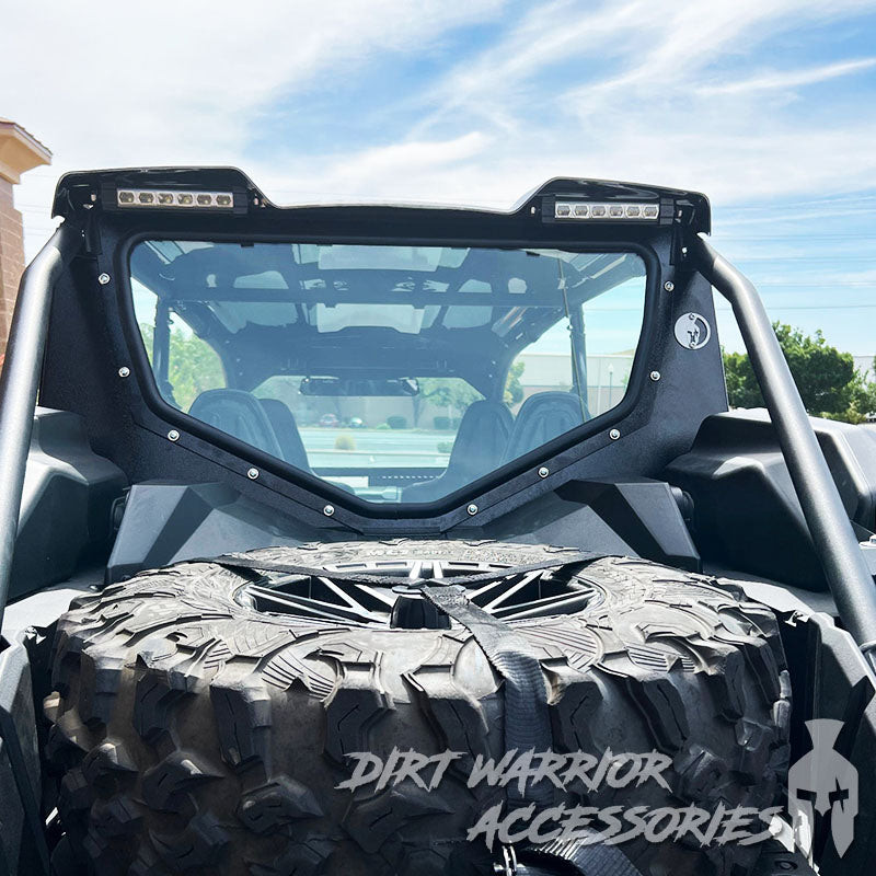 Kawasaki Teryx KRX 1000 Rear Windshield by Dirt Warrior