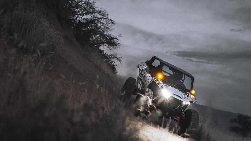 Unleash the Night: Kawasaki KRX 1000 LED Headlights by Heretic