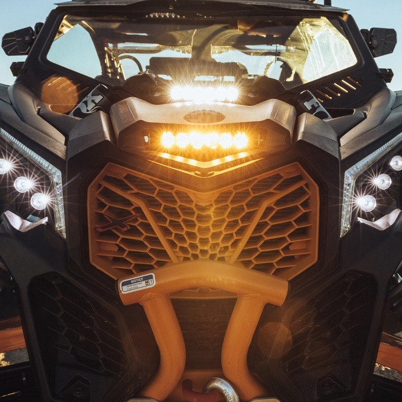 Superior Visibility: Kawasaki Teryx/Mule/KRX 1000 6 Amber LED