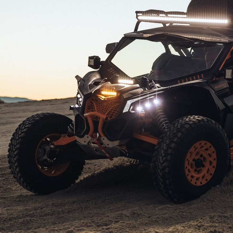 Superior Visibility: Kawasaki Teryx/Mule/KRX 1000 6 Amber LED