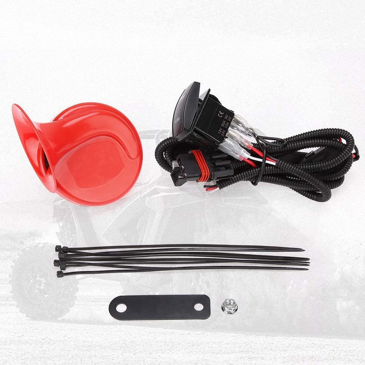 Upgrade Your Kawasaki: Kemimoto 12V Universal Horn Kit with Rocker