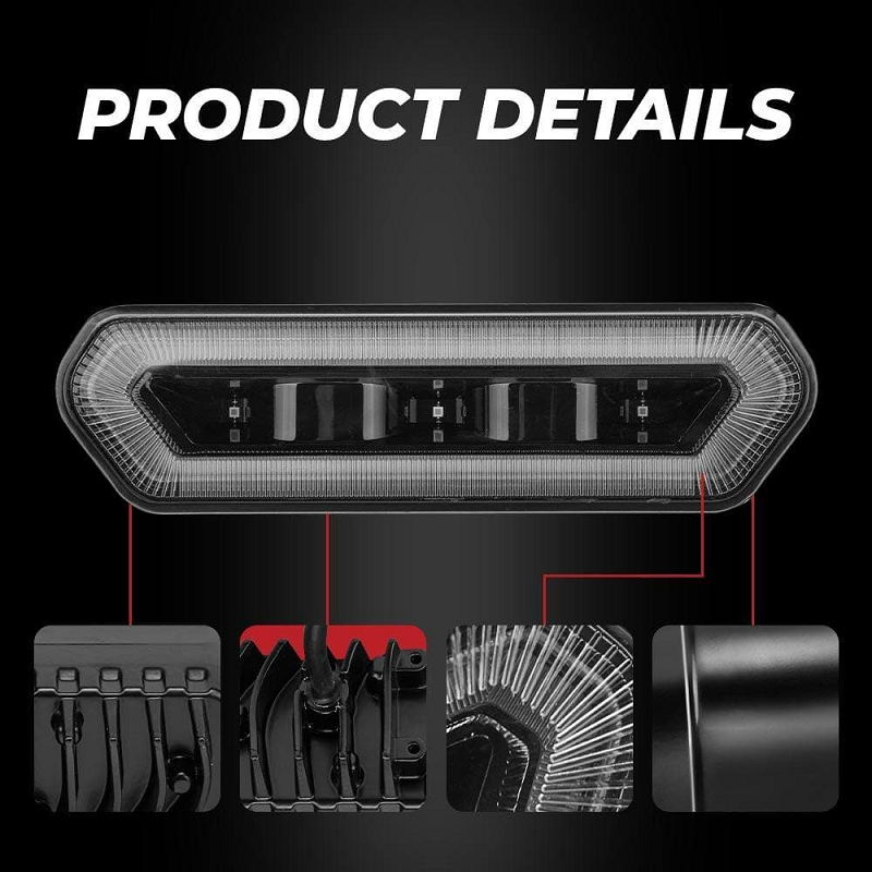 Enhance Safety and Style with Kemimoto's Roll Bar Tail Light for