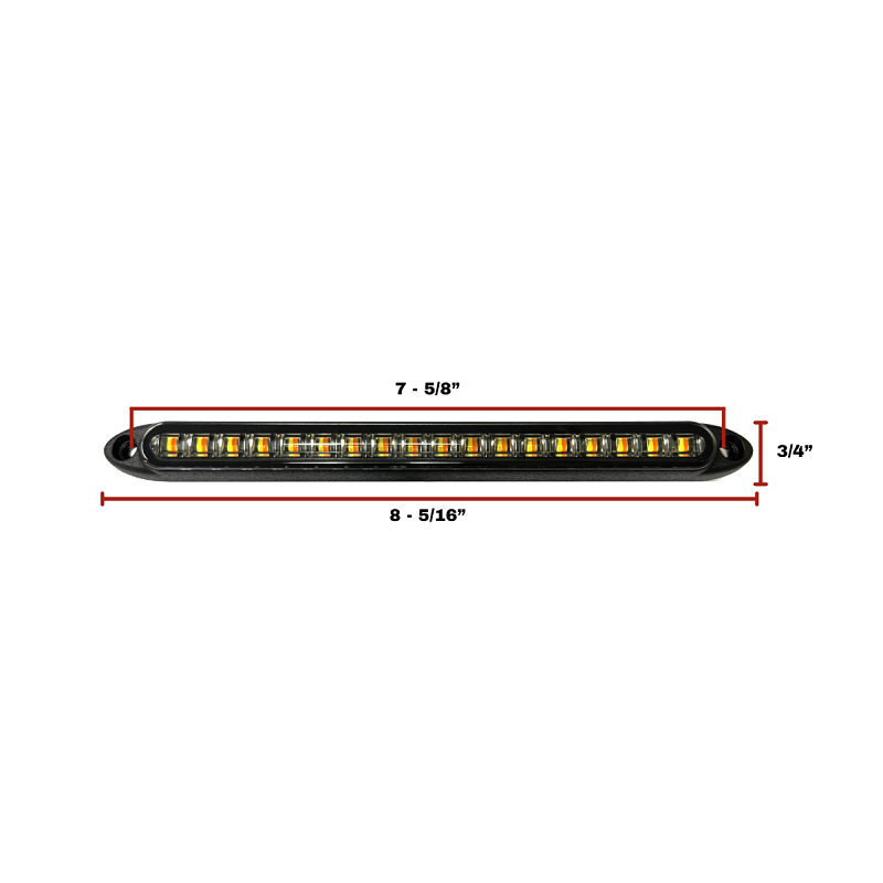 Kawasaki Mule/KRX/Teryx DOT Front LED Amber/White Turn Signals
