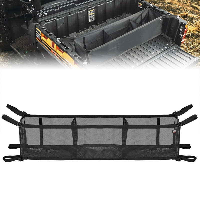 Kawasaki Mule Rear Bucket Storage Net by Kemimoto - B0113