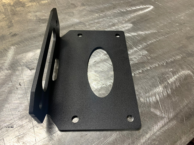Kawasaki Mule / Teryx / KRX / Ridge Winch Fairlead Mounting Plate