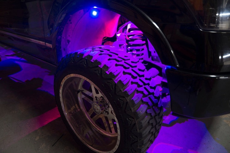 Kawasaki Mule / KRX / Teryx Colorshift Underbody Wheel Well Rock