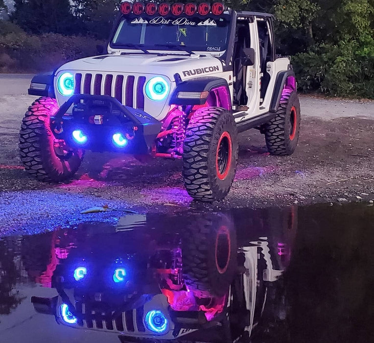 Kawasaki Mule / KRX / Teryx Colorshift Underbody Wheel Well Rock